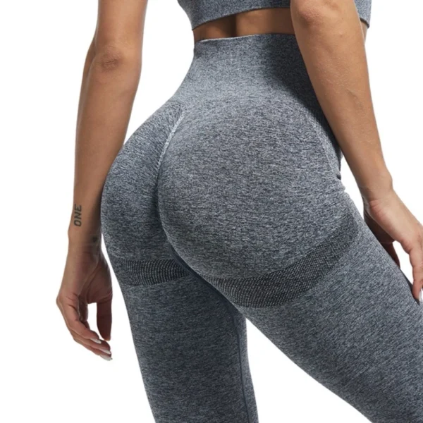 Conjunto Fitness Levanta Bumbum – Top e Legging Cintura Alta sem Costura