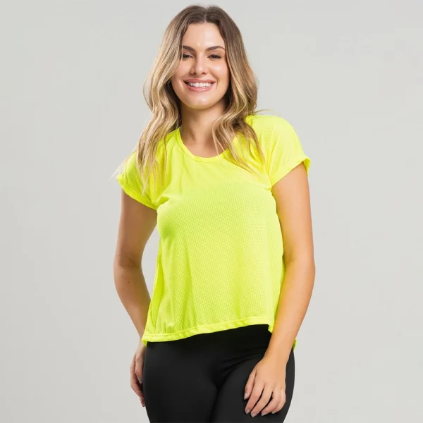 Blusa Dry Feminina com Mangas para Academia – Leve, Confortável e Flexível