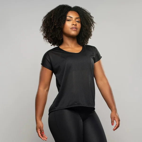 Blusa Dry Feminina com Mangas para Academia – Leve, Confortável e Flexível