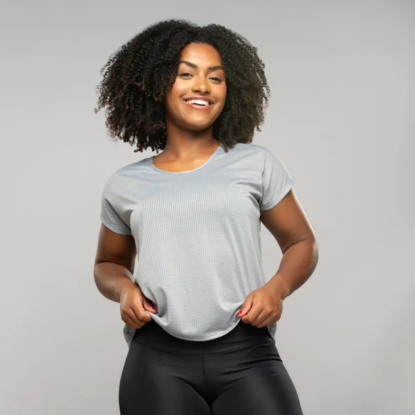 Blusa Dry Feminina com Mangas para Academia – Leve, Confortável e Flexível