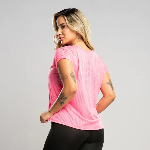 Blusa Dry Feminina com Mangas para Academia – Leve, Confortável e Flexível